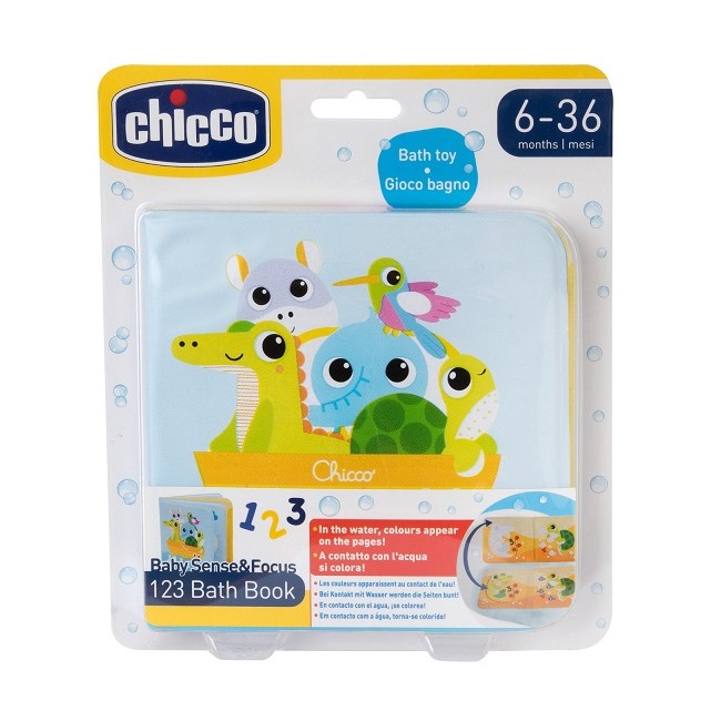 Chicco Gioco Baby Sense&focus 123 Libro Bagno Chicco Gioco Baby Sense&focus 123 Libro Bagno