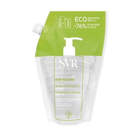 Sebiaclear Eau Micellaire Refill 400 Ml Sebiaclear Eau Micellaire Refill 400 Ml
