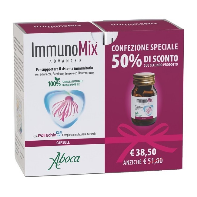 Immunomix Advanced 50 Capsule Rm Confezione Speciale 2 Pezzi