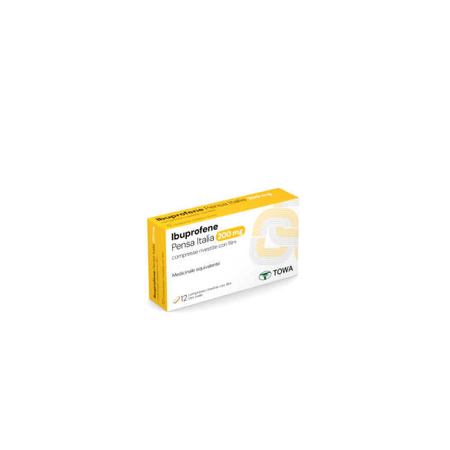 Ibuprofene Pen 12 Compresse Rivestite 200mg Ibuprofene Pen 12 Compresse Rivestite 200mg