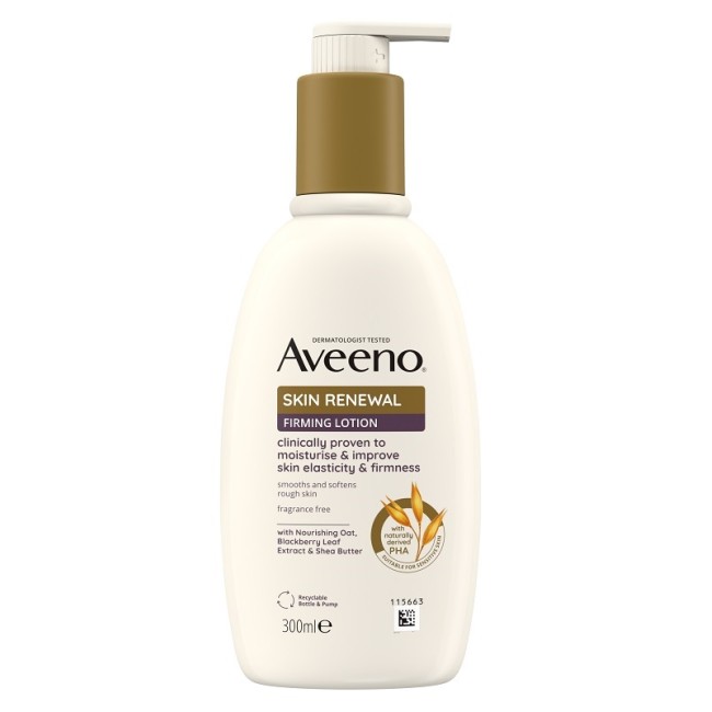 Aveeno Skin Renewal Crema Rassodante Pump 300 Ml