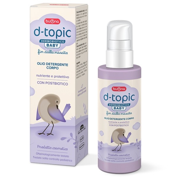 D Topic Dermobiotico Baby Olio Detergente Baby Corpo 150 Ml D Topic Dermobiotico Baby Olio Detergente Baby Corpo 150 Ml