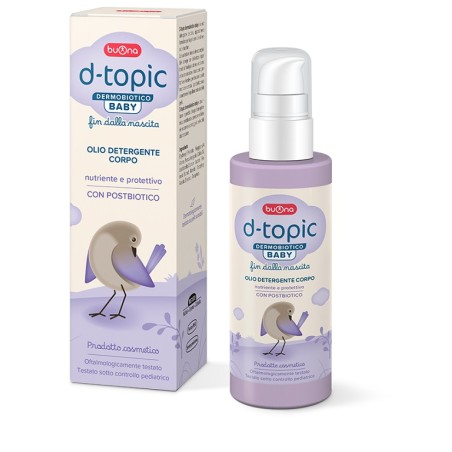 D Topic Dermobiotico Baby Olio Detergente Baby Corpo 150 Ml D Topic Dermobiotico Baby Olio Detergente Baby Corpo 150 Ml
