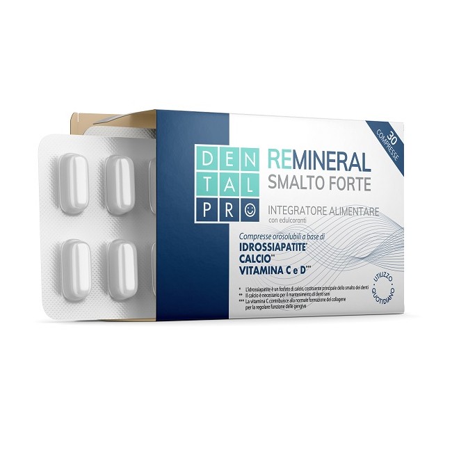 Dentalpro Remineral Smalto Forte 30 Compresse Dentalpro Remineral Smalto Forte 30 Compresse