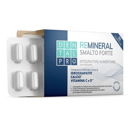 Dentalpro Remineral Smalto Forte 30 Compresse Dentalpro Remineral Smalto Forte 30 Compresse