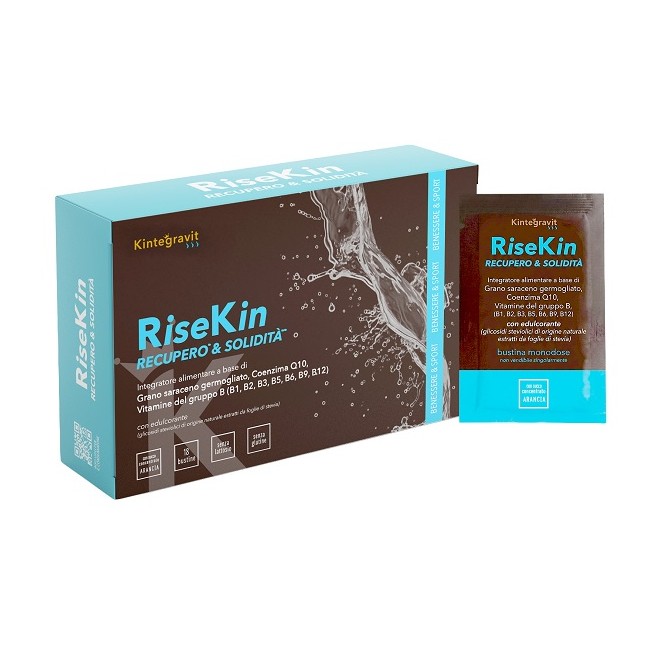 Risekin 18 Bustine 2,5 G Kintegravit Senza Glutine Senza Lattosio Con Edulcorante Risekin 18 Bustine 2,5 G Kintegravit Senza Glutine Senza Lattosio Con Edulcorante