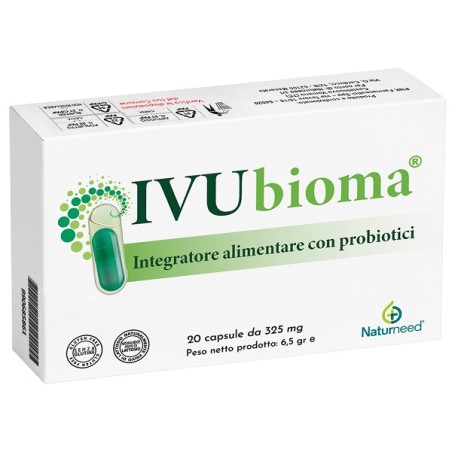 Ivubioma 20 Capsule Senza Glutine Naturalmente Privo Di Lattosio Ivubioma 20 Capsule Senza Glutine Naturalmente Privo Di Lattosio