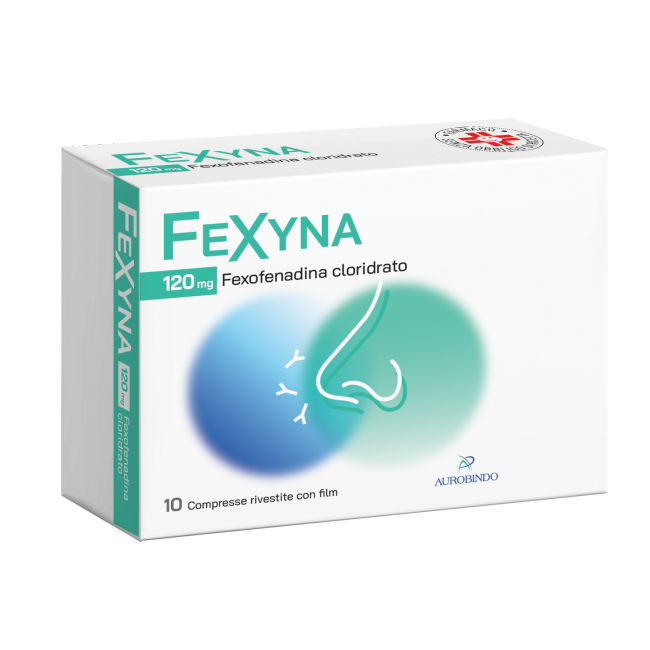 Fexyna 10 Compresse Rivestite 120mg Fexyna 10 Compresse Rivestite 120mg