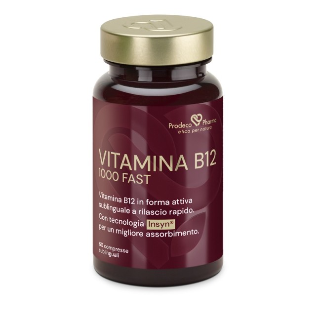 Prodeco Insyn Vitamina B12 1000 Fast 60 Compresse Sublinguali Prodeco Insyn Vitamina B12 1000 Fast 60 Compresse Sublinguali