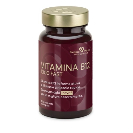 Prodeco Insyn Vitamina B12 1000 Fast 60 Compresse Sublinguali Prodeco Insyn Vitamina B12 1000 Fast 60 Compresse Sublinguali