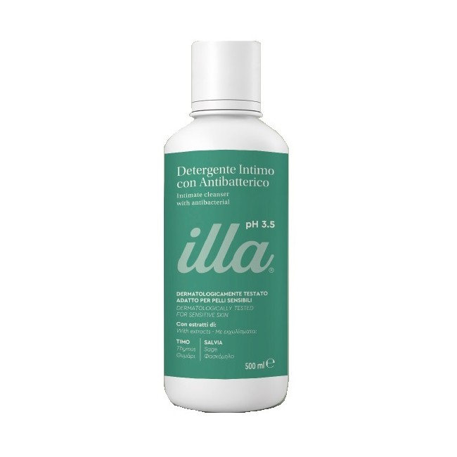 Illa Detergente Intimo Antibatterico Ph 3,5 500 Ml