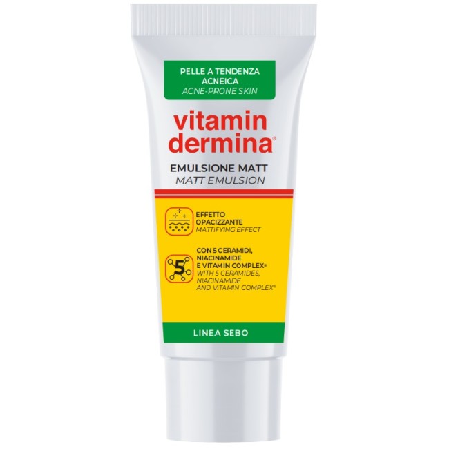 Vitamindermina Sebo Emulsione Mattino 40 Ml Vitamindermina Sebo Emulsione Mattino 40 Ml