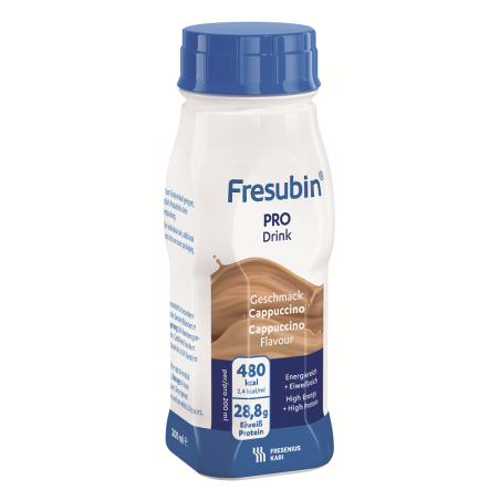 Fresubin Pro Drink Cappuccino 4 Flaconi X 200 Ml Fresubin Pro Drink Cappuccino 4 Flaconi X 200 Ml