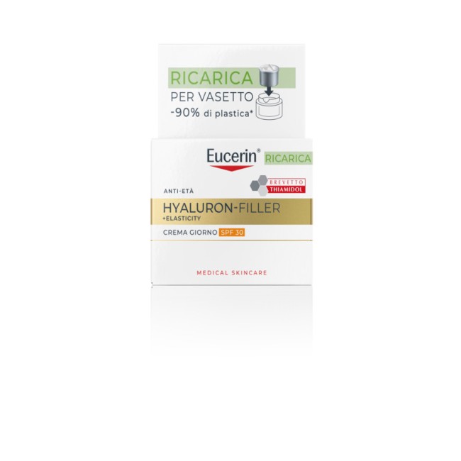 Eucerin Hyaluron Filler+ Elasticity Crema Giorno Spf30 Refill 50 Ml Eucerin Hyaluron Filler+ Elasticity Crema Giorno Spf30 Refill 50 Ml