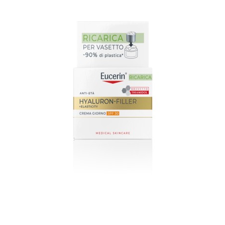 Eucerin Hyaluron Filler+ Elasticity Crema Giorno Spf30 Refill 50 Ml Eucerin Hyaluron Filler+ Elasticity Crema Giorno Spf30 Refill 50 Ml