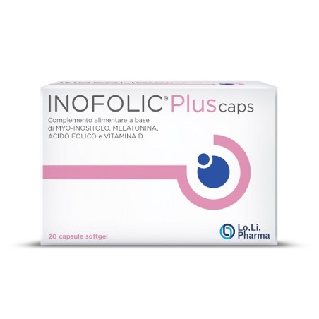 Inofolic Plus Caps 20 Capsule Softgel Da 1,6 G Senza Glutine Inofolic Plus Caps 20 Capsule Softgel Da 1,6 G Senza Glutine