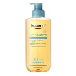 Flacone da 400 ml di Eucerin Atopicontrol Olio Detergente Lenitivo