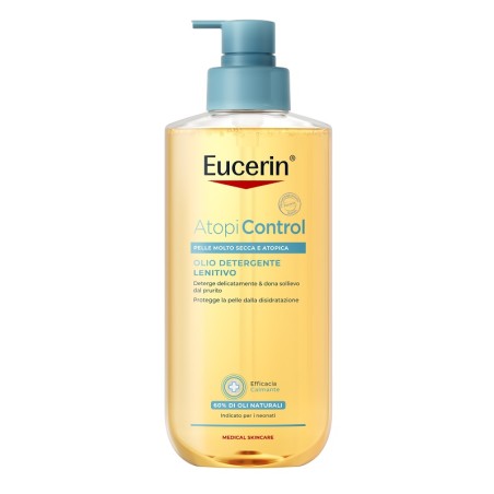 Flacone da 400 ml di Eucerin  Atopicontrol Olio Detergente Lenitivo