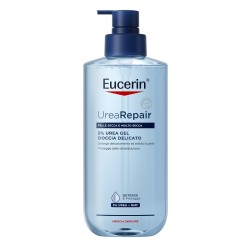 Flacone da 400 ml di Eucerin UreaRepair 5% Urea Gel Doccia Delicato