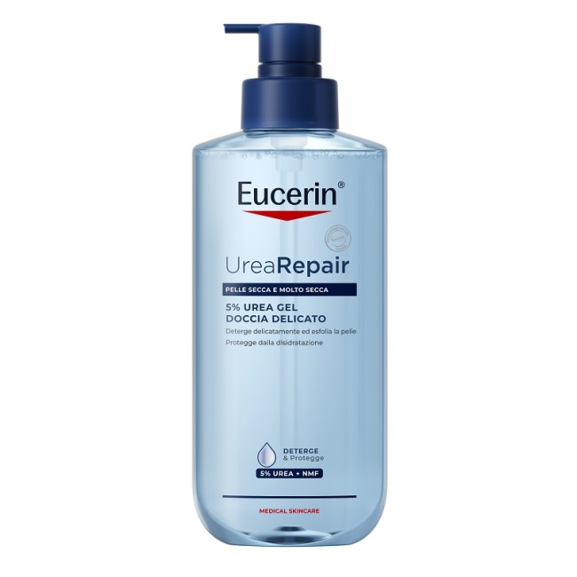 Flacone da 400 ml di Eucerin UreaRepair 5% Urea Gel Doccia Delicato Flacone da 400 ml di Eucerin UreaRepair 5% Urea Gel Doccia Delicato