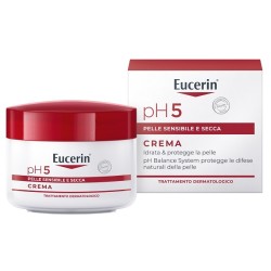 Vasetto da 75 ml di Eucerin Ph5 Crema Idratante