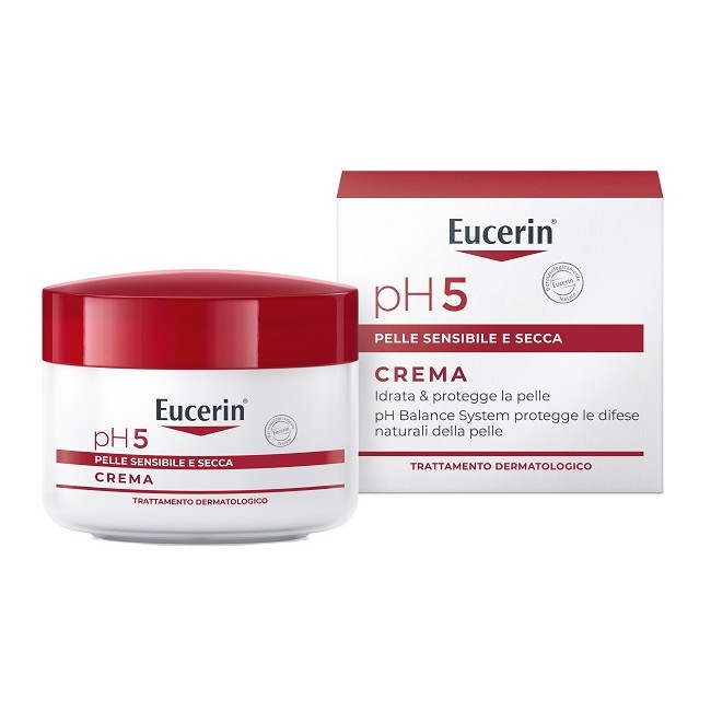 Vasetto da 75 ml di Eucerin Ph5 Crema Idratante Vasetto da 75 ml di Eucerin Ph5 Crema Idratante