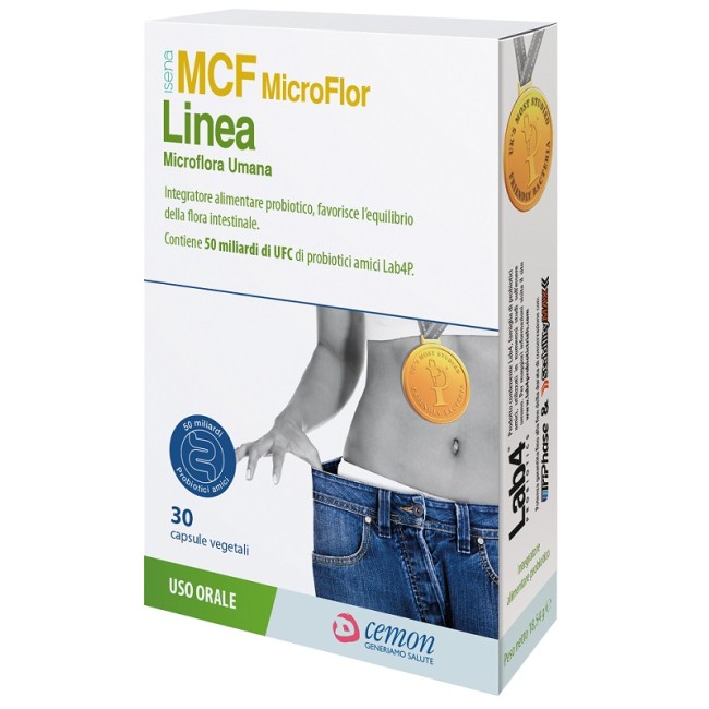 Mcf Microflor Linea 30 Capsule Vegetali Senza Glutine E Senza Lattosio Mcf Microflor Linea 30 Capsule Vegetali Senza Glutine E Senza Lattosio