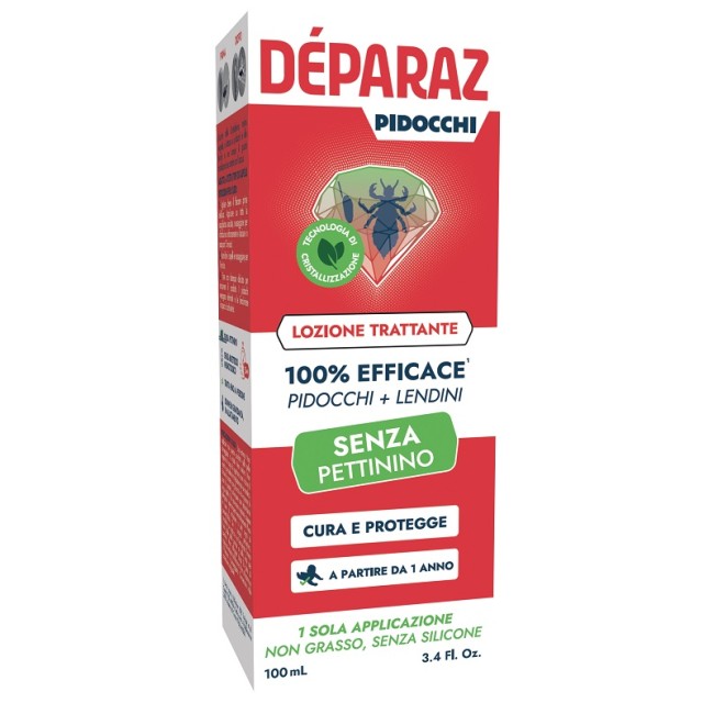 Deparaz Lozione Trattante Anti Pidocchio 100 Ml Deparaz Lozione Trattante Anti Pidocchio 100 Ml
