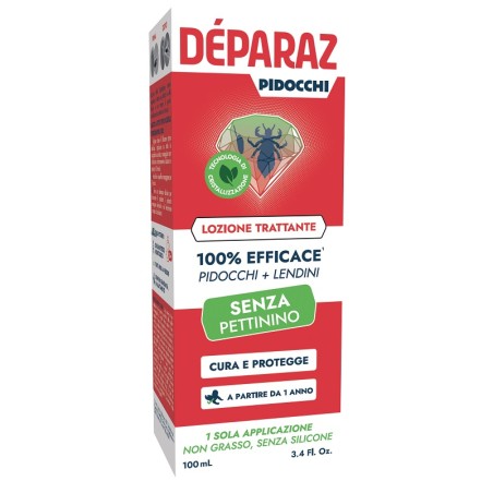 Deparaz Lozione Trattante Anti Pidocchio 100 Ml Deparaz Lozione Trattante Anti Pidocchio 100 Ml