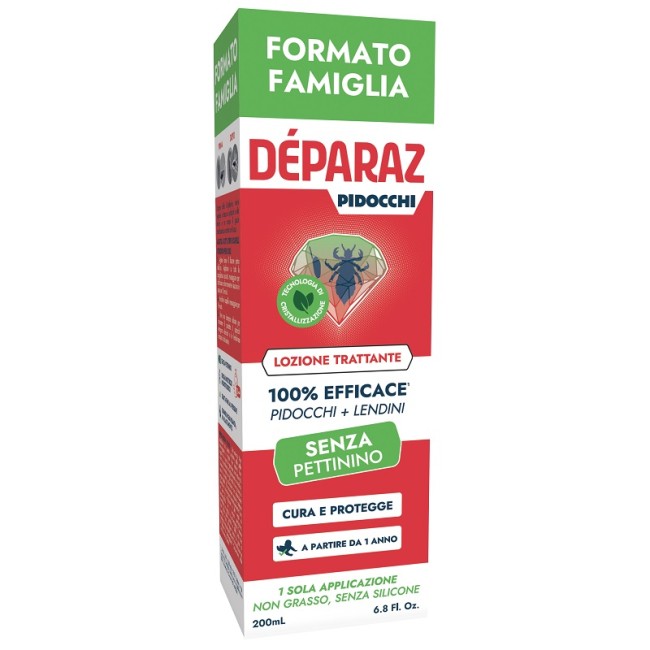 Deparaz Lozione Trattante Anti Pidocchio 200 Ml Deparaz Lozione Trattante Anti Pidocchio 200 Ml