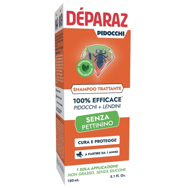 Deparaz Shampoo Trattante Anti Pidocchio 150 Ml Deparaz Shampoo Trattante Anti Pidocchio 150 Ml