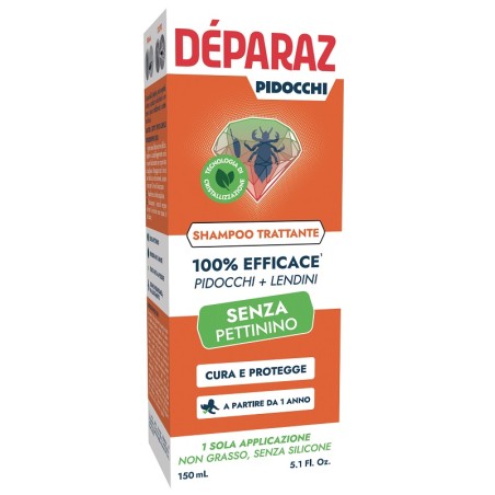 Deparaz Shampoo Trattante Anti Pidocchio 150 Ml Deparaz Shampoo Trattante Anti Pidocchio 150 Ml