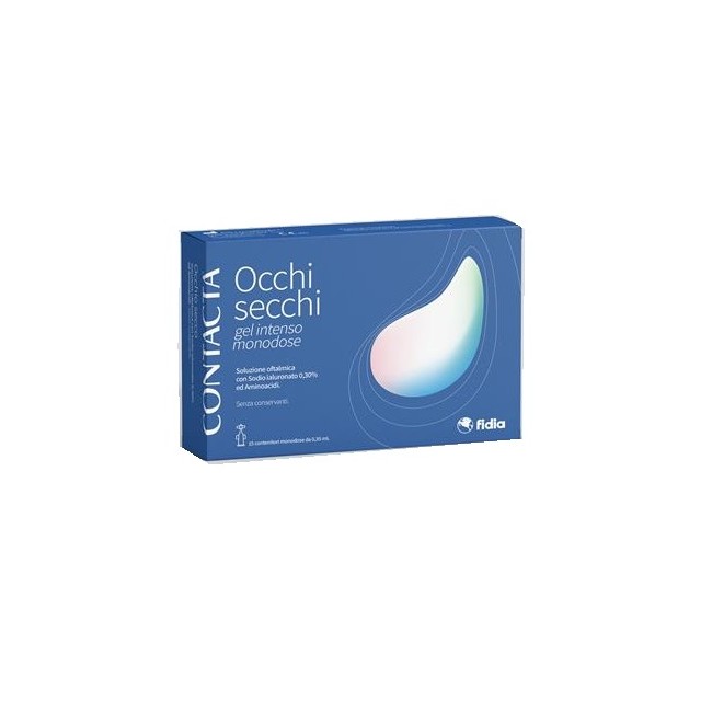 Contacta Occhi Secchi Gel Intenso Monodose 15 Contenitori Monodose Da 0,35 Ml