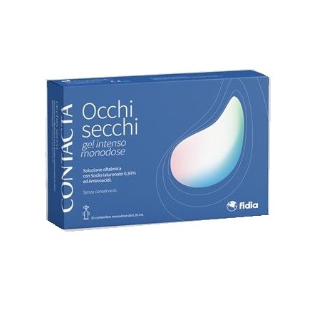 Contacta Occhi Secchi Gel Intenso Monodose 15 Contenitori Monodose Da 0,35 Ml
