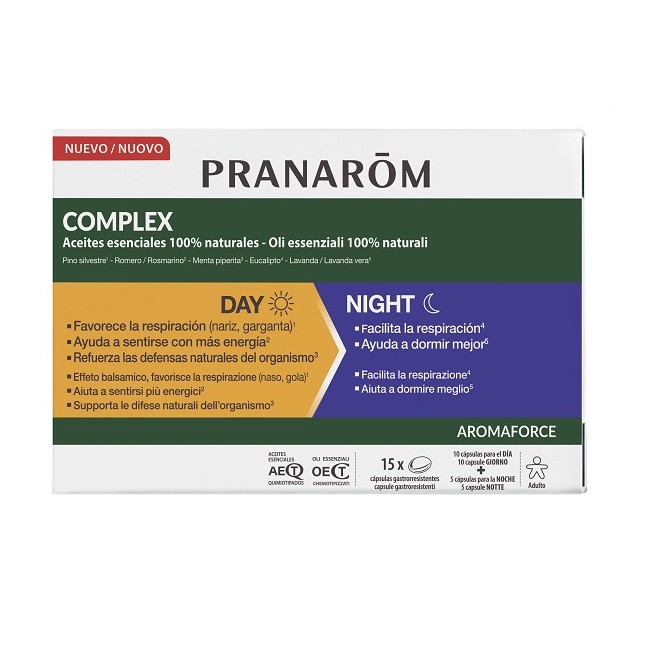 Pranarom Aromaforce Complex Day&night 15 Capsule