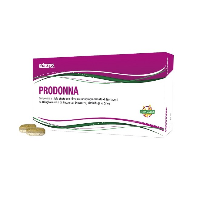 Prodonna 30 Compresse Senza Glutine Naturalmente Privo Di Lattosio Prodonna 30 Compresse Senza Glutine Naturalmente Privo Di Lattosio