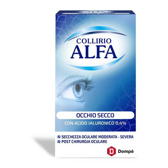 Collirio Alfa Occhio Secco 10 Ml Collirio Alfa Occhio Secco 10 Ml