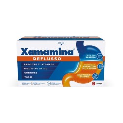 Confezione da 25 stick di Domp&egrave; Xamamina Reflusso Rimedio Per Reflusso Gastroesofageo Acidit&agrave; E Mal Di Stomaco.