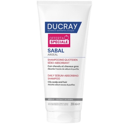 Tubo da 200 ml di Ducray Sabal Shampoo Quotidiano Tubo da 200 ml di Ducray Sabal Shampoo Quotidiano