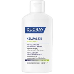 Flacone da 100 ml di Ducray Kelual Ds Shampoo Sebocontrol