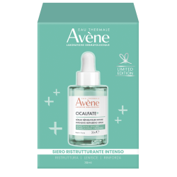 Flacone da 30 ml di Aveme Cicalfate+ Siero Ristrutturante