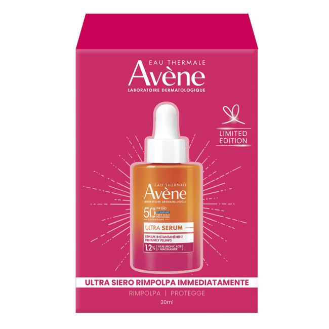 Eau Thermale Avene Solari Ultra Siero Rimpolpa Immediatamente Spf50+ 30 Ml Limited Edition