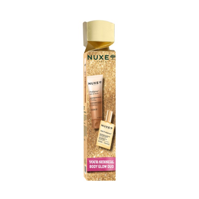 Cofanetto Nuxe contenente Huile Prodigieuse 30 ml+ Docciaschiuma 100 ml Cofanetto Nuxe contenente Huile Prodigieuse 30 ml+ Docciaschiuma 100 ml