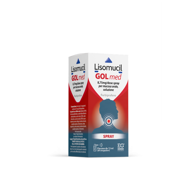 Lisomucilgolmed Soluzione Orale Spray 15ml Lisomucilgolmed Soluzione Orale Spray 15ml