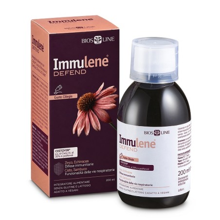 Immulene Defend 200 Ml Gusto Ciliegia Senza Glutine Senza Lattosio Immulene Defend 200 Ml Gusto Ciliegia Senza Glutine Senza Lattosio