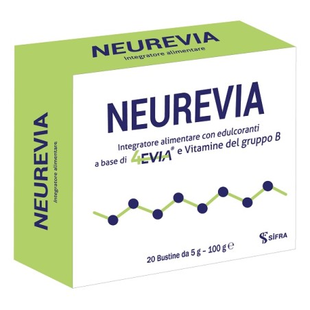 Neurevia 20 Bustine Da 5 G Con Edulcoranti Senza Zuccheri Senza Glutine Naturalmente Privo Di Lattosio Neurevia 20 Bustine Da 5 G Con Edulcoranti Senza Zuccheri Senza Glutine Naturalmente Privo Di Lattosio