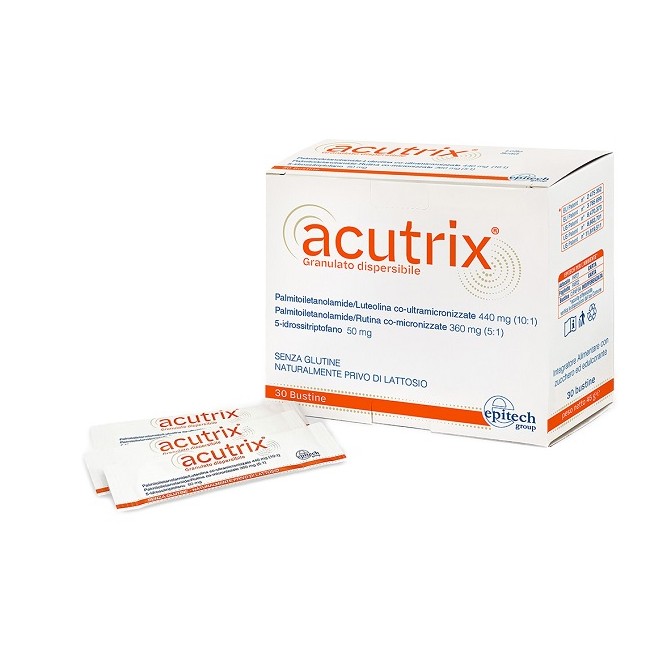 Acutrix 30 Bustine Senza Glutine Naturalmente Privo Di Lattosio