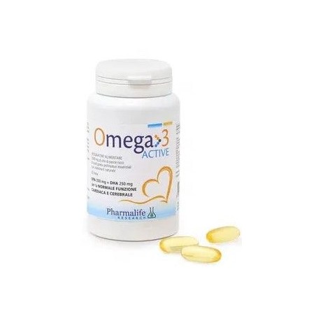 Confezione da 120 perle di Omega 3 Active Integratore Per Il Cuore Ed Il Benessere Cardiocircolatorio. Confezione da 120 perle di Omega 3 Active Integratore Per Il Cuore Ed Il Benessere Cardiocircolatorio.
