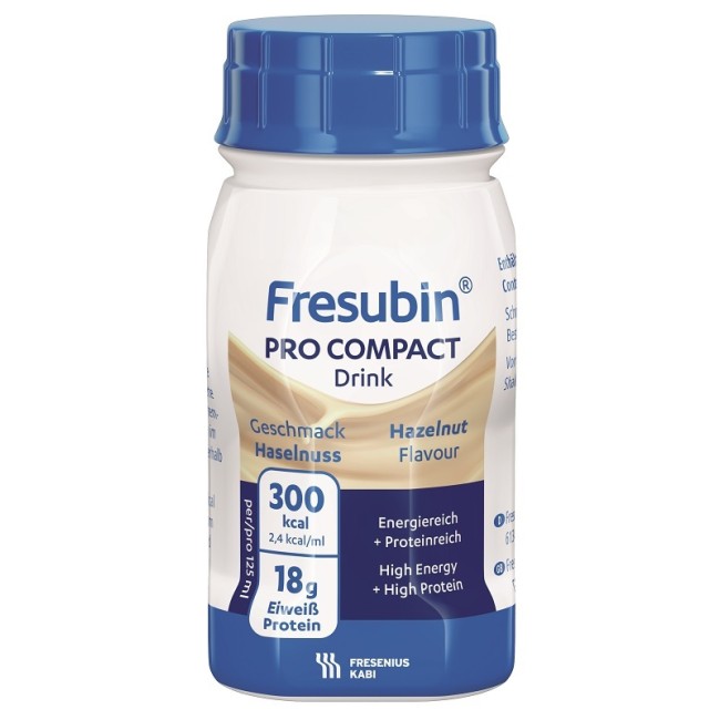 Fresubin Pro Compact Drink Nocciola 4 Flaconi Da 125 Ml