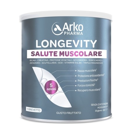 Longevity Salute Muscolare 285 G Gusto Fruttato
